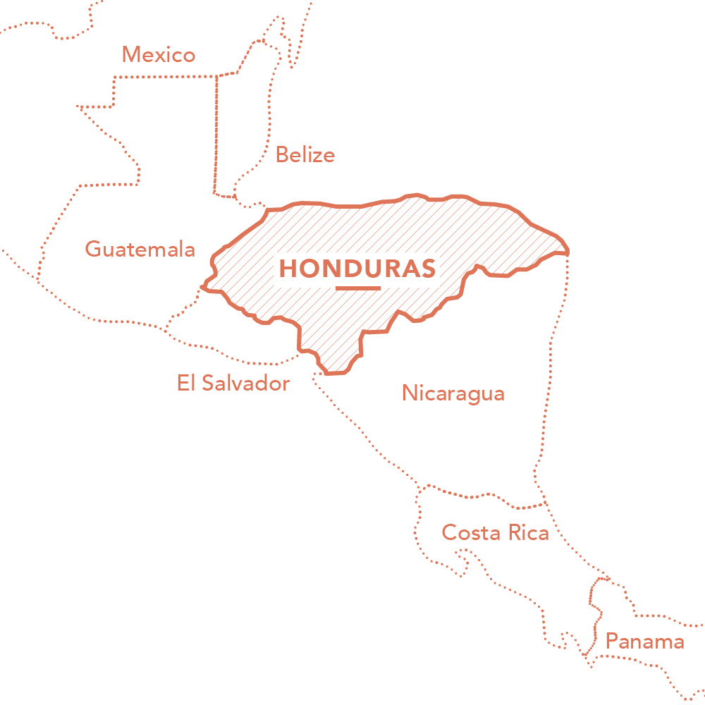 Honduras Map