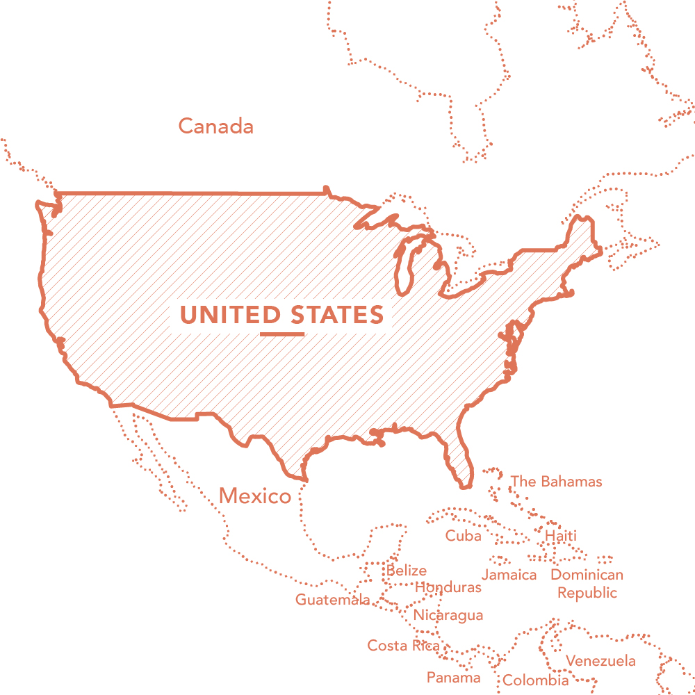 US map